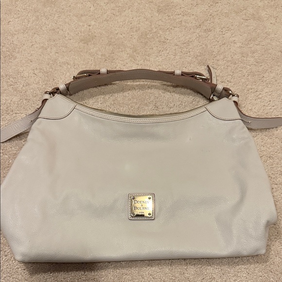 Dooney & Bourke Handbags - Dooney & Bourke cream shoulder bag